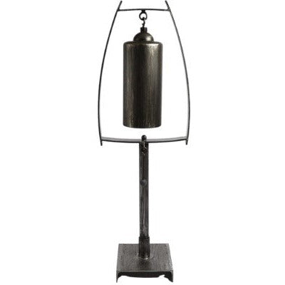 Spring Top Sound Sculpture-Natural Iron