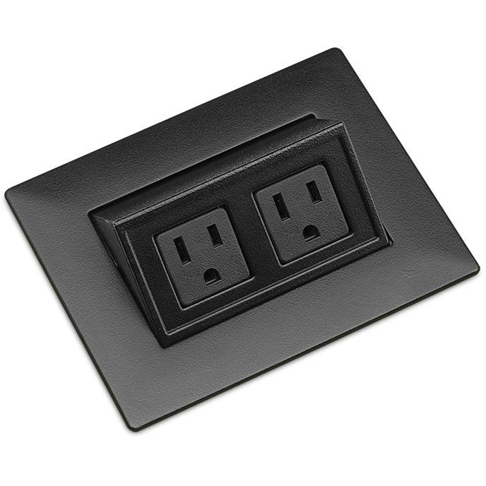 Contemporary Flip Up Power Grommet - 2 power