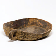 WOODEN TRAY CHAPATI BOWL-20" TO 24''