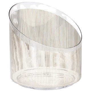 Platinum Stripe Ice Bucket