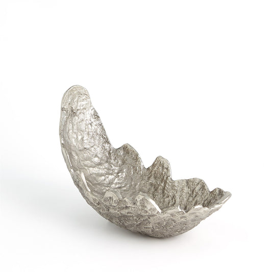 Leaf Bowl-Nickel-Sm