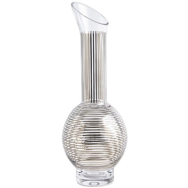 Platinum Stripe Wine Decanter-Sphere