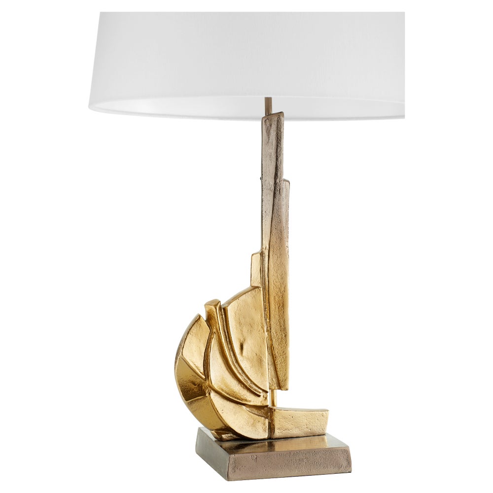 Crescendo Table Lamp | Antique Brass