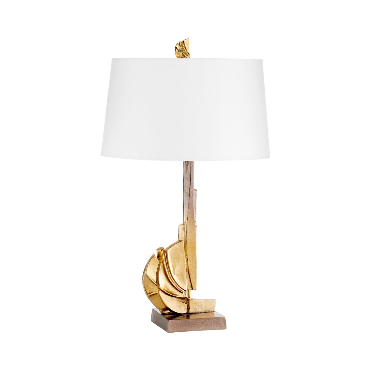 Crescendo Table Lamp | Antique Brass